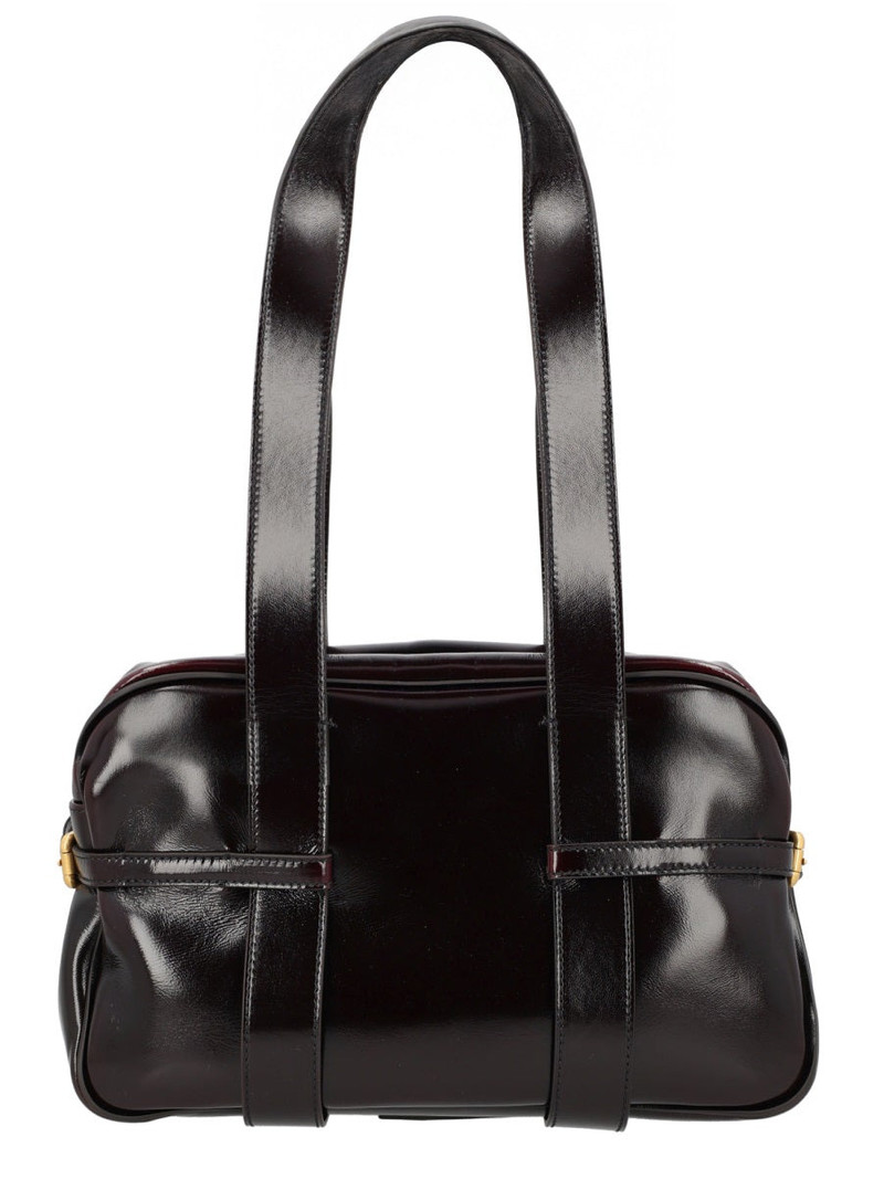 DRIES VAN NOTEN Printed Satin Shoulder Bag 5