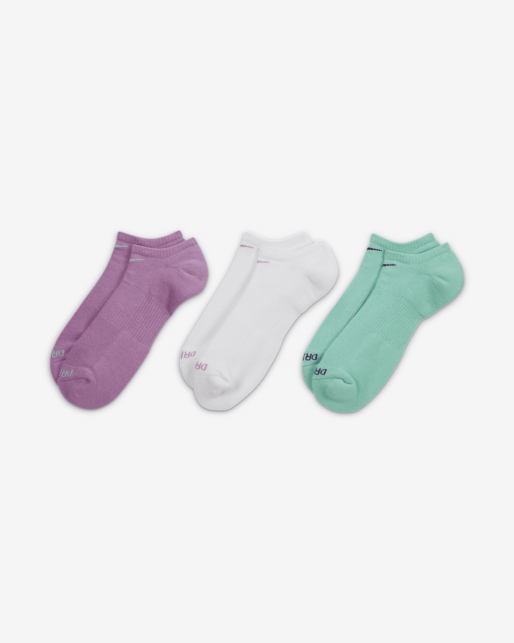 Nike Everyday Plus Cushion Training No-Show Socks (3 Pairs) - 2