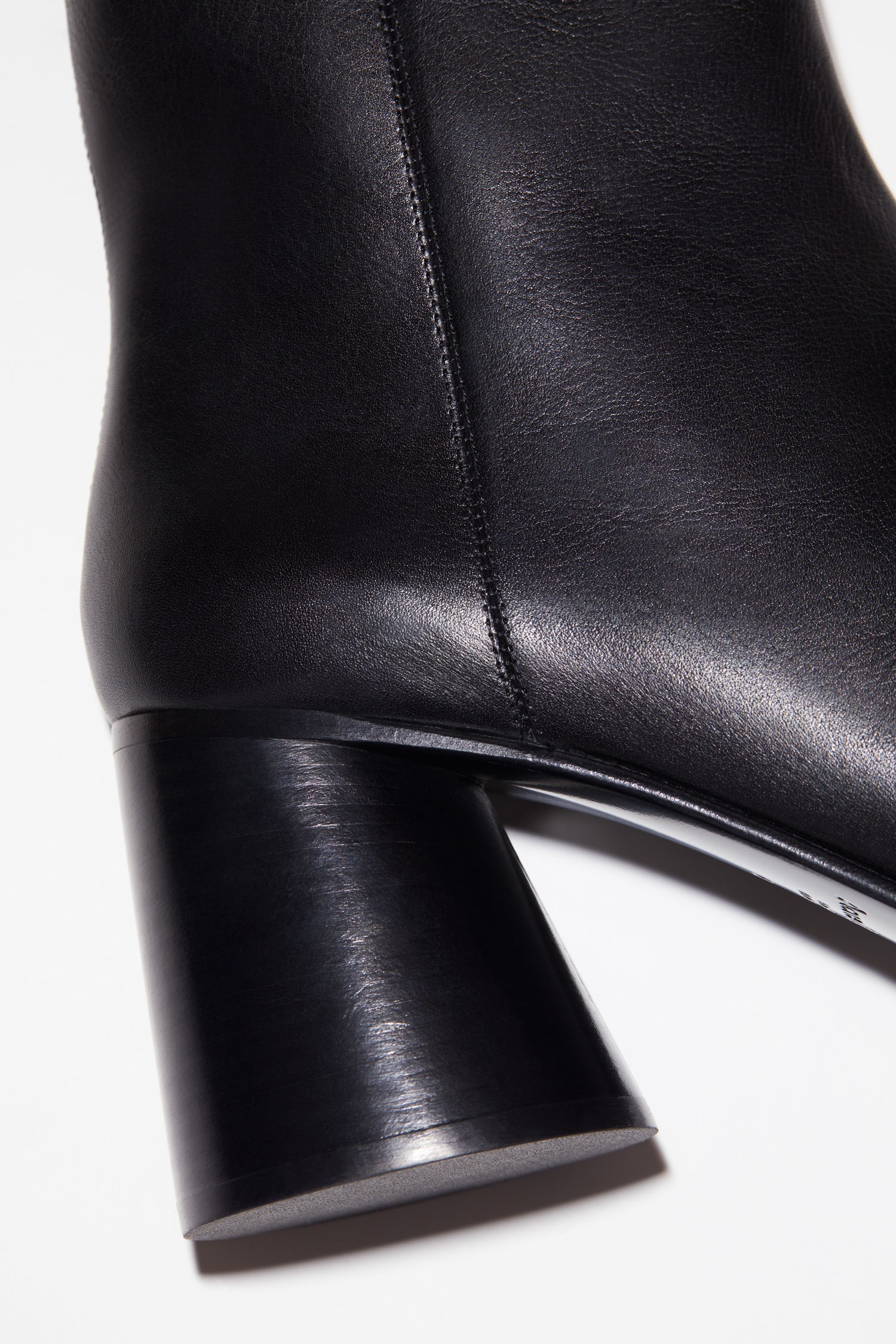 Leather ankle boots - Black - 5
