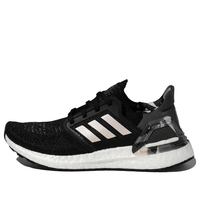 (WMNS) adidas Ultraboost 20 'Light Pink Black' H67284 - 1