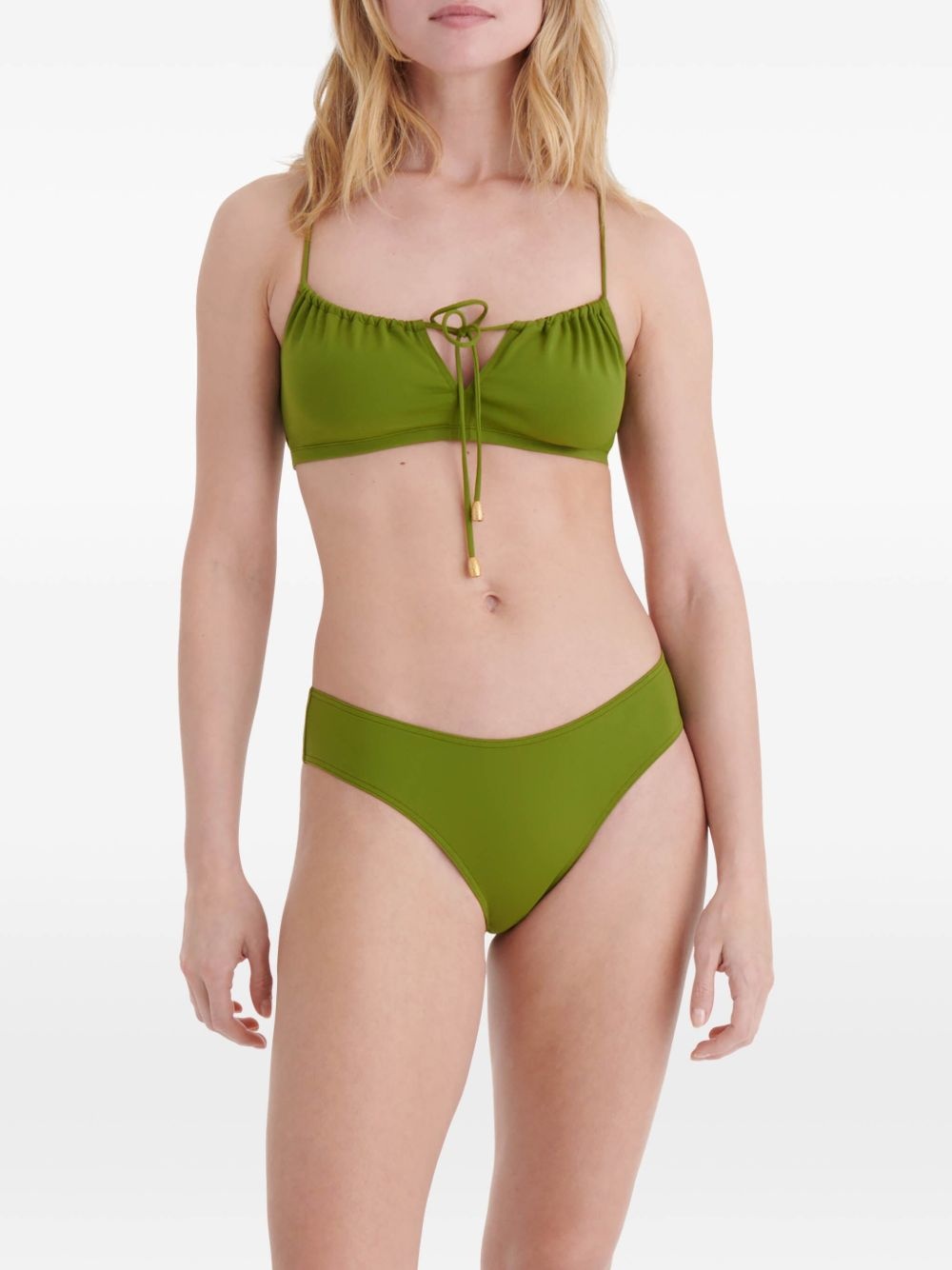 Abysses cropped bikini top - 3