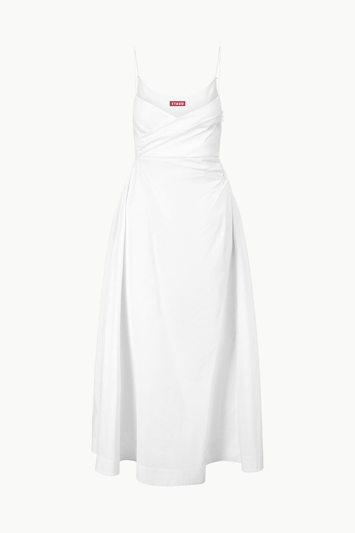 STAUD SARAH DRESS WHITE - 1