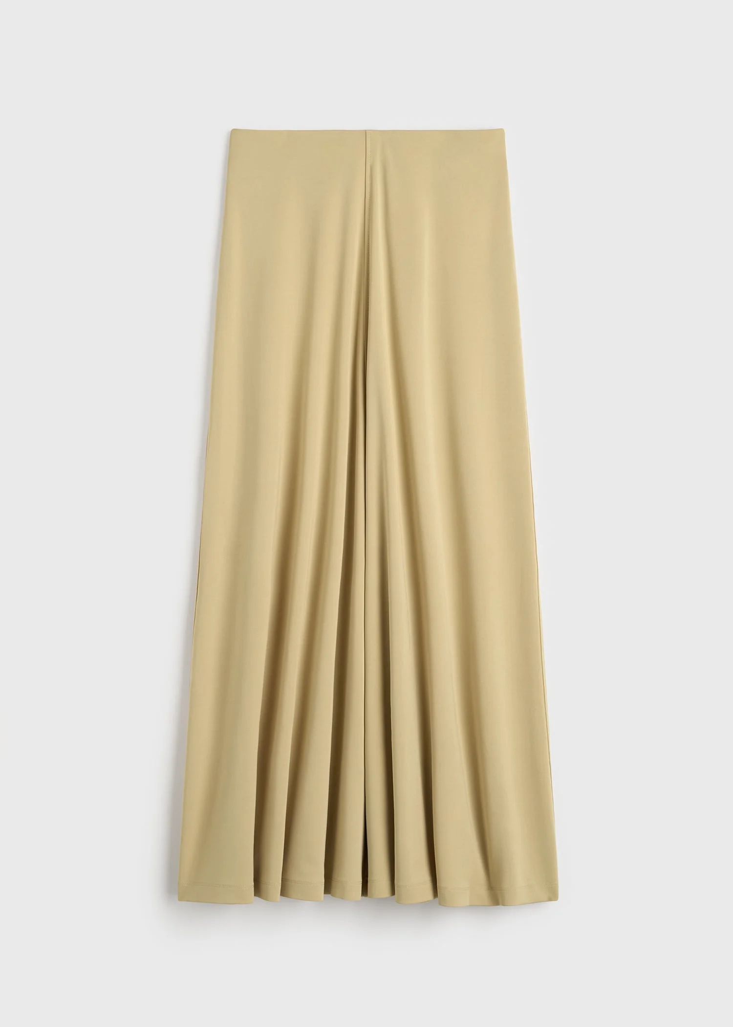 Flared jersey skirt chai - 1