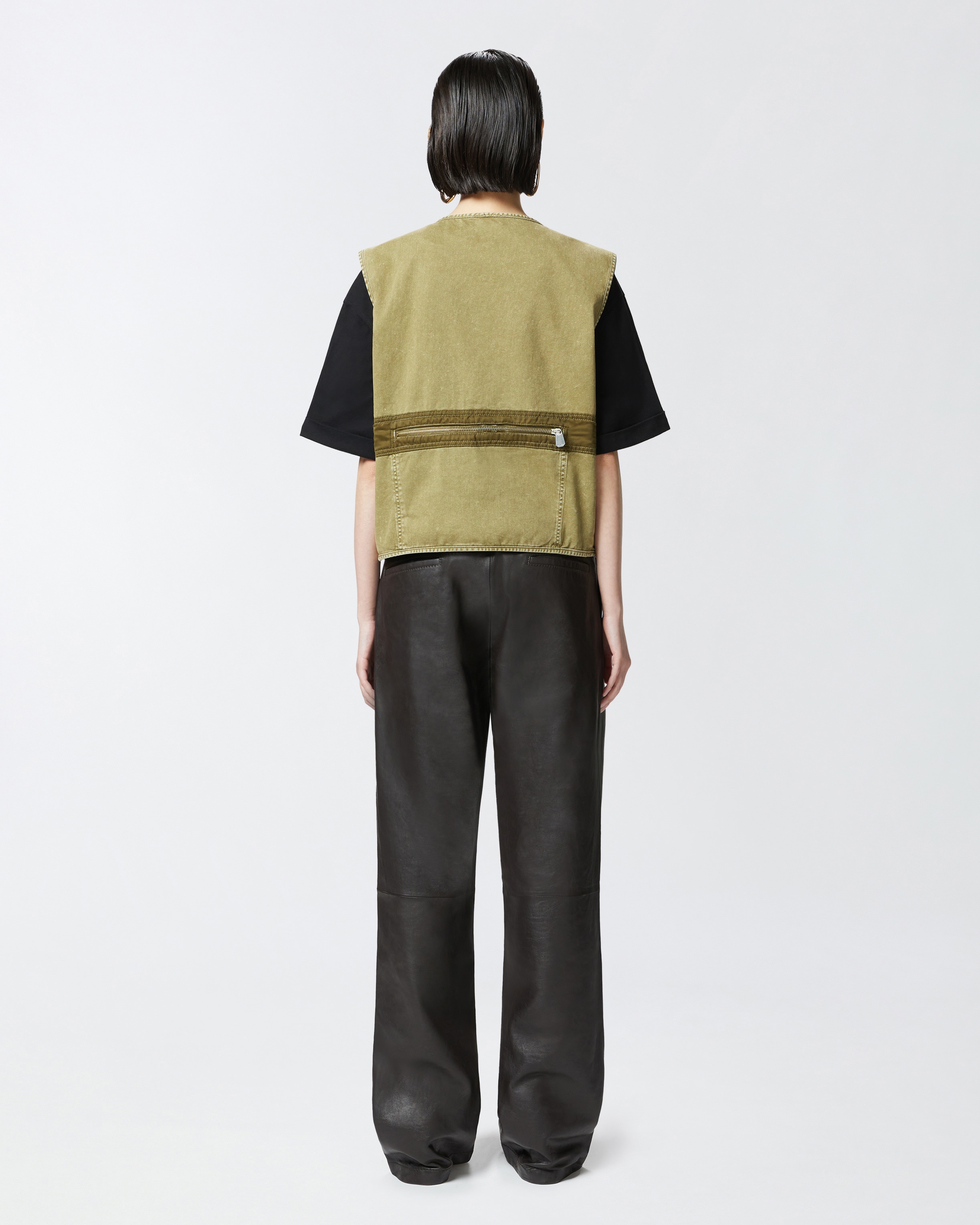 MULTI-POCKET FISHERMAN-STYLE VEST - 4