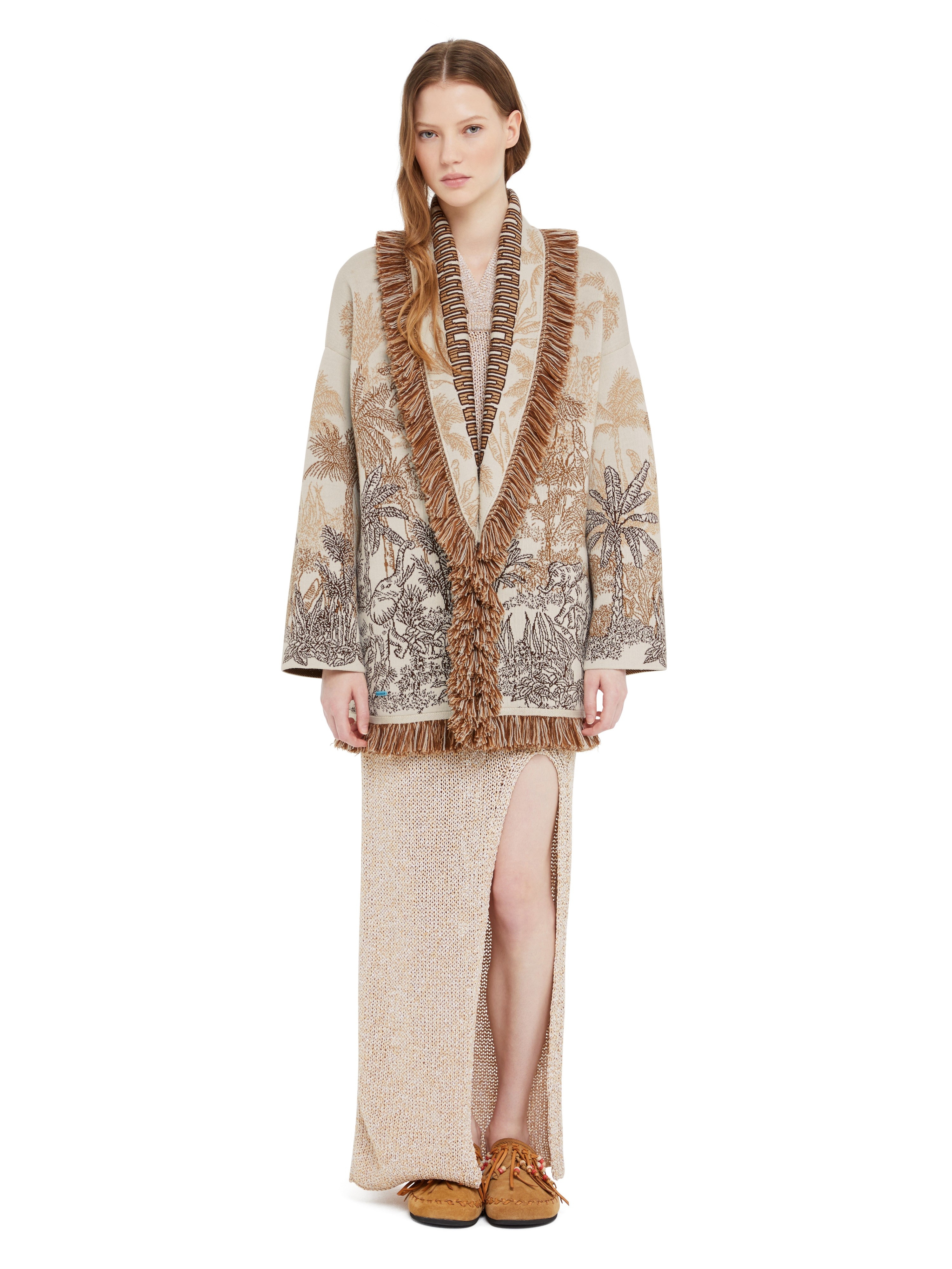 Jungle Toile De Jouy Cardigan - 4