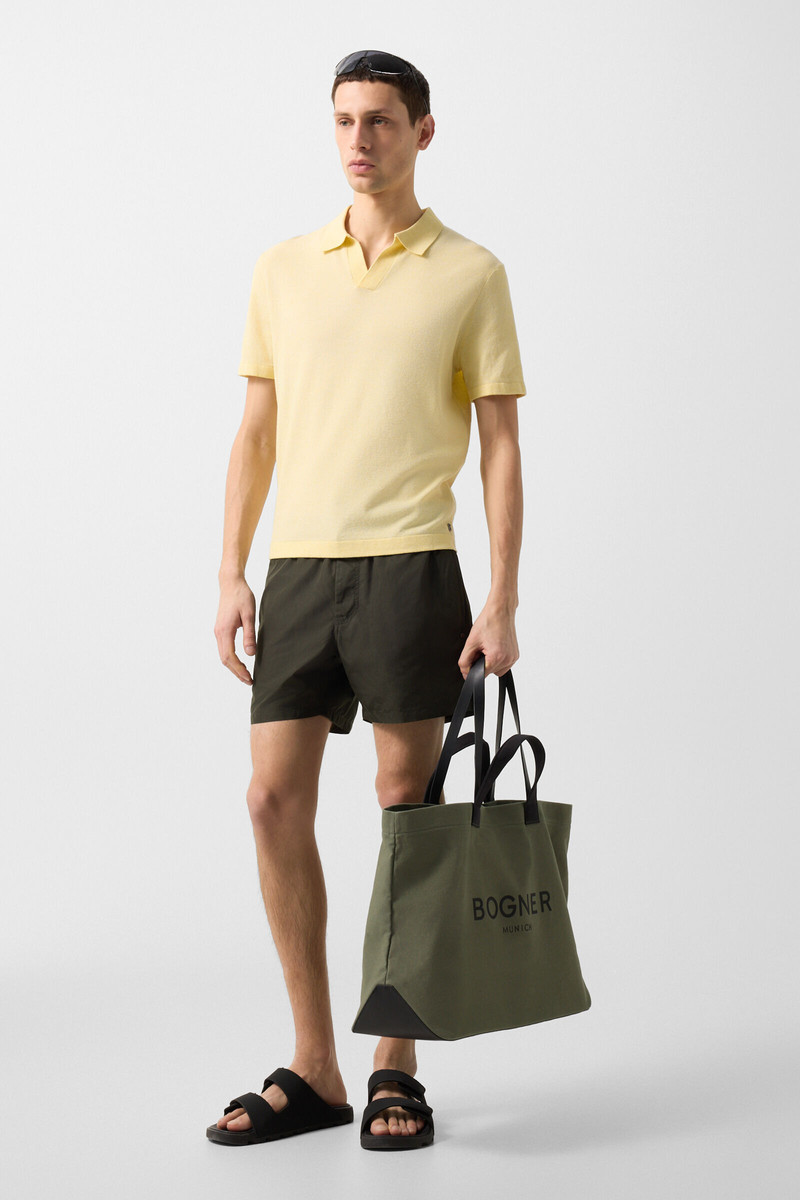 Totebag Curio Ambre in Olive green 8