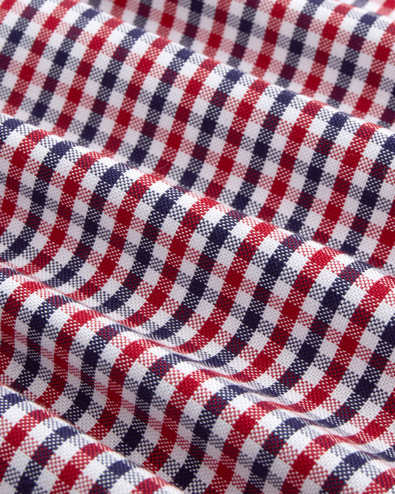 MADE-IN-USA RED & NAVY TATTERSALL SPORT SHIRT - CLASSIC FIT 3