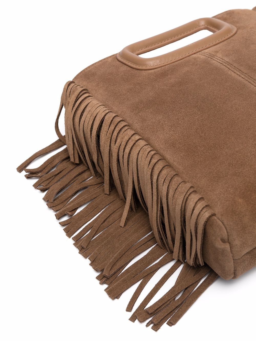 M fringed suede bag - 5