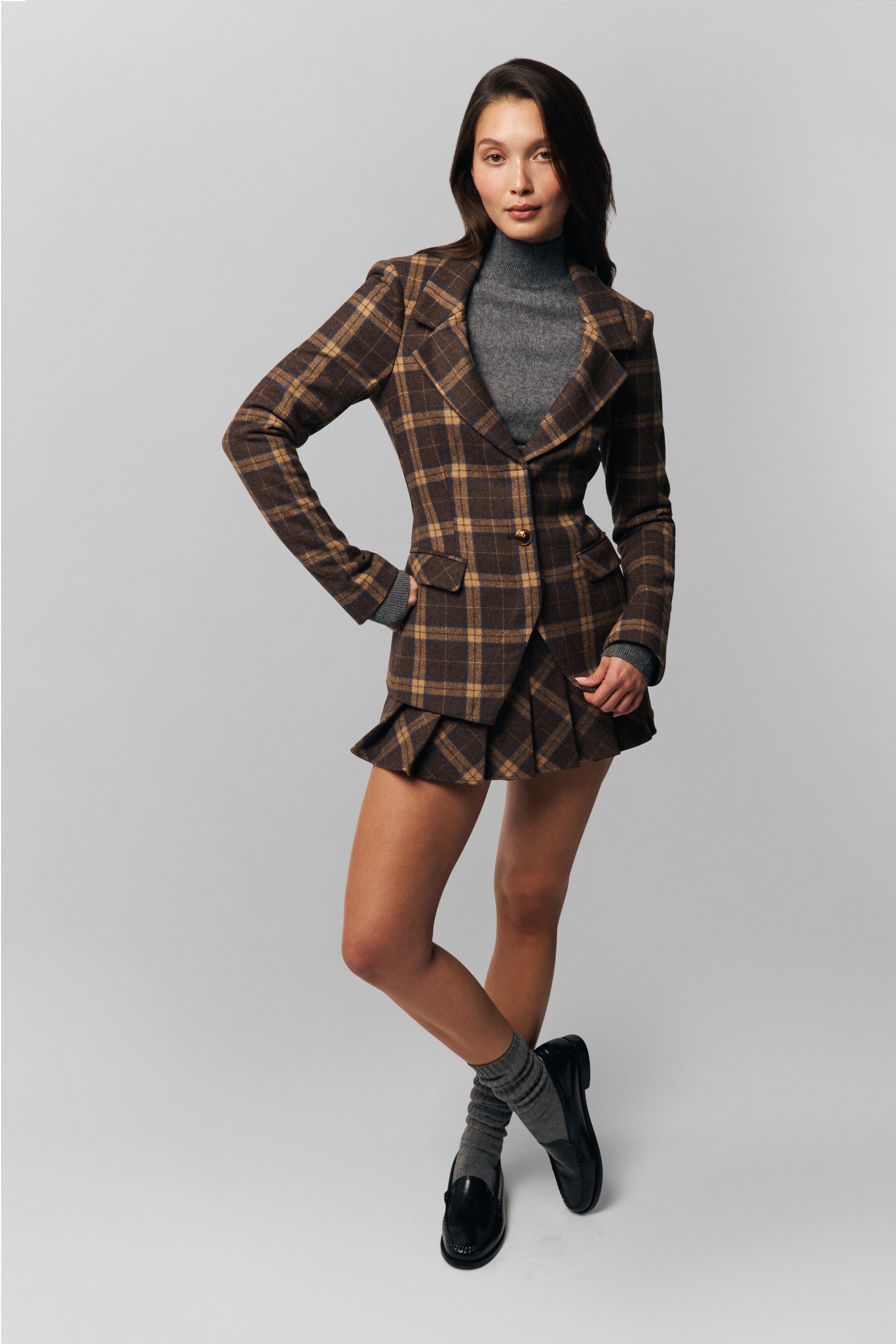 FAIRFIELD TARTAN SKIRT - 5