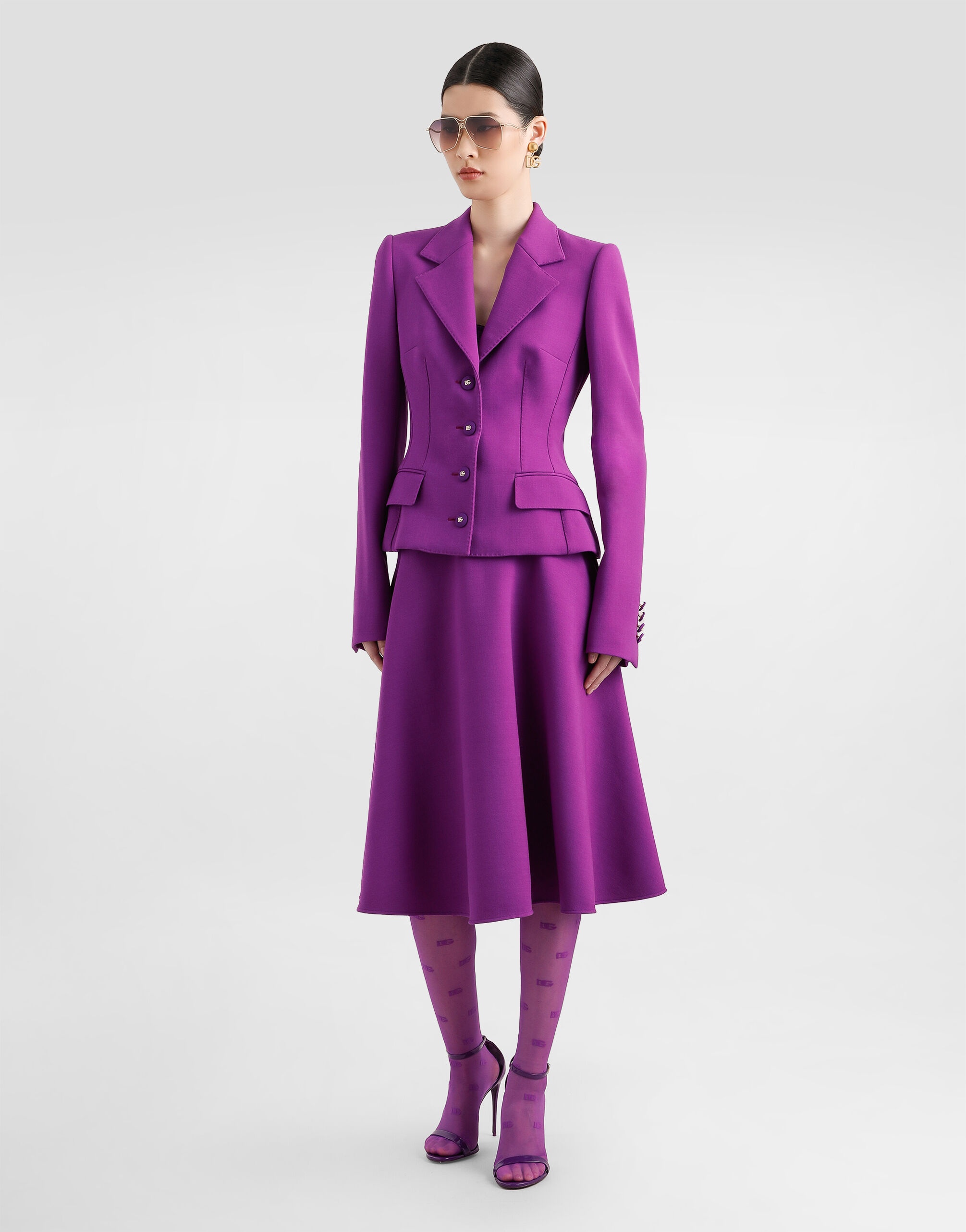 Dolce double crêpe jacket - 2
