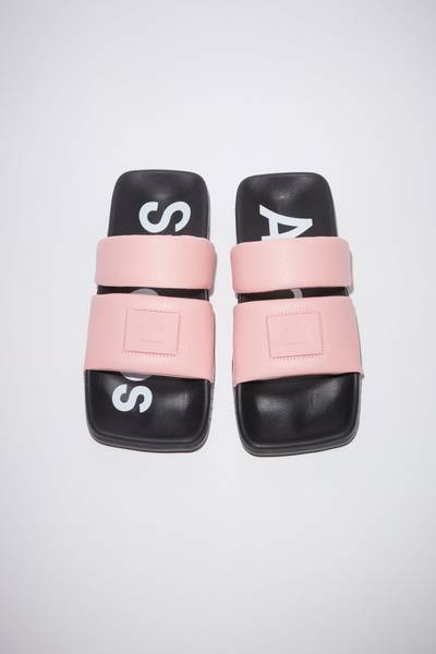 Acne Studios Flat sandals - Pink/black outlook