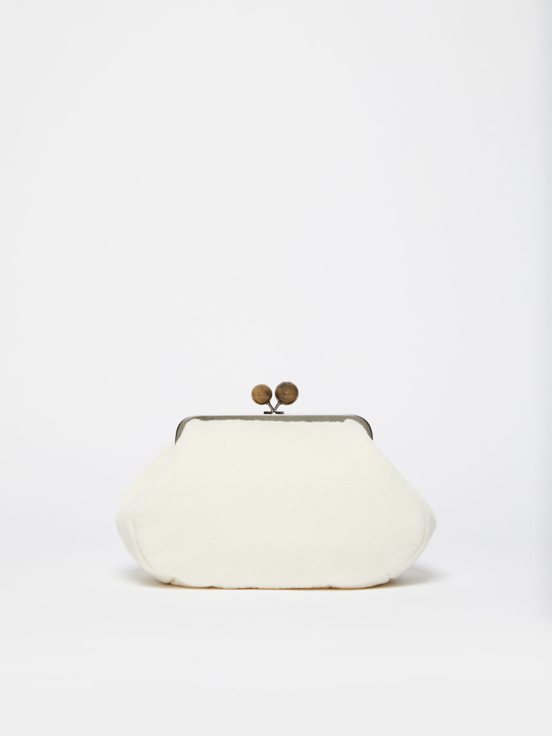 MALIA Medium Pasticcino Bag with long pile fabric - 3