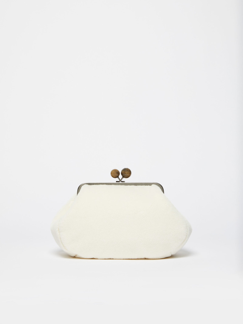 MALIA Medium Pasticcino Bag with long pile fabric 3