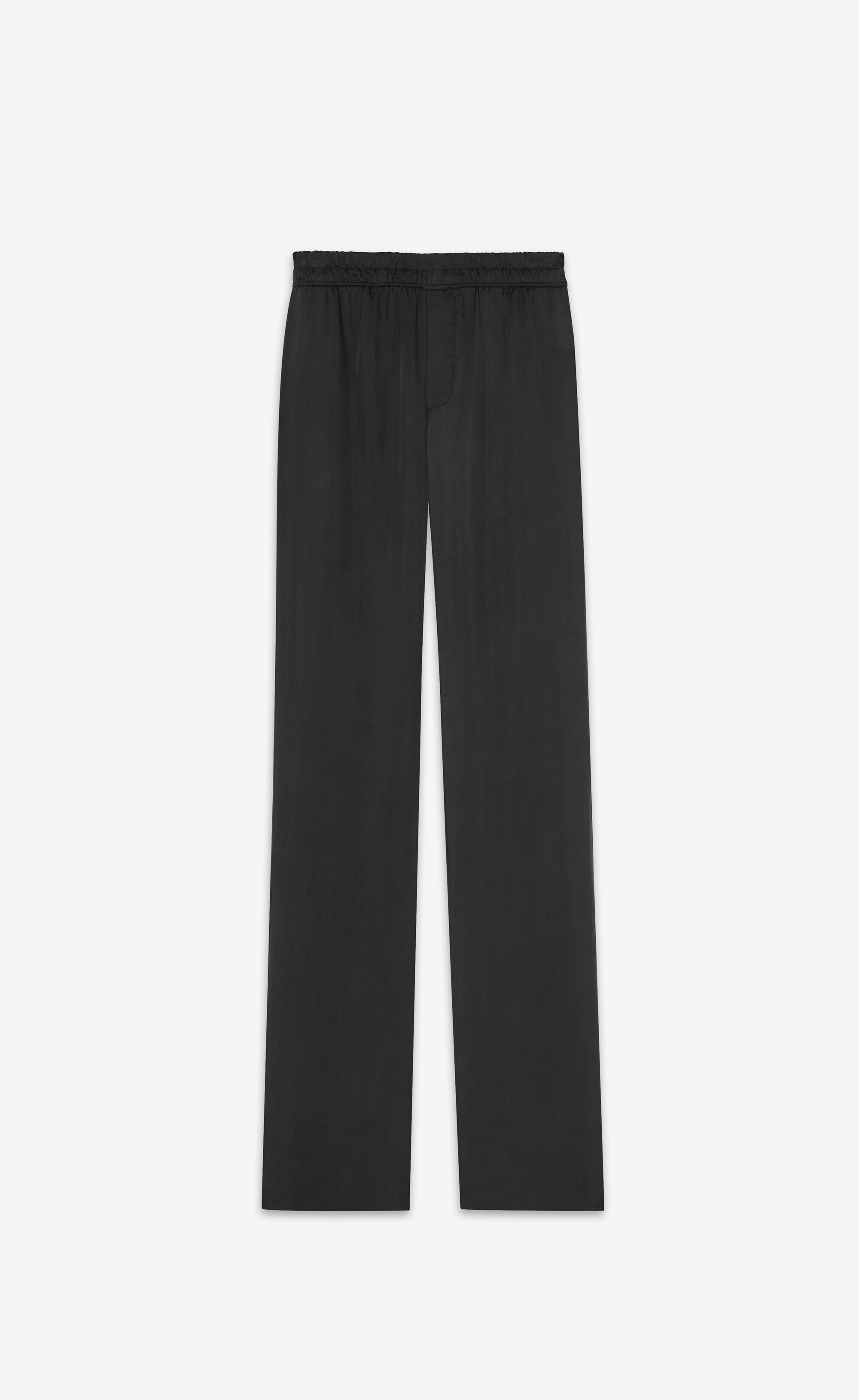relaxed pants in twill - 1