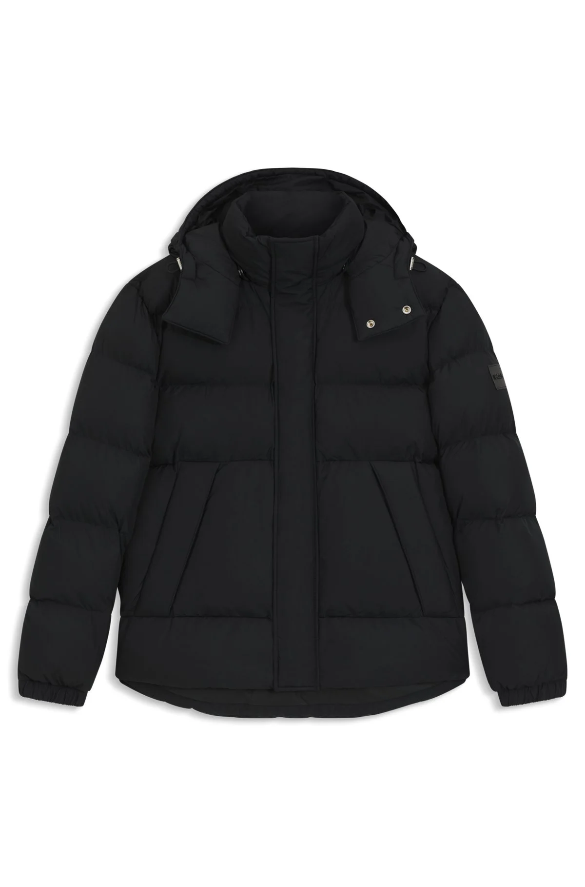 WATER-REPELLENT JACKET WITH LOGO BADGE - 1