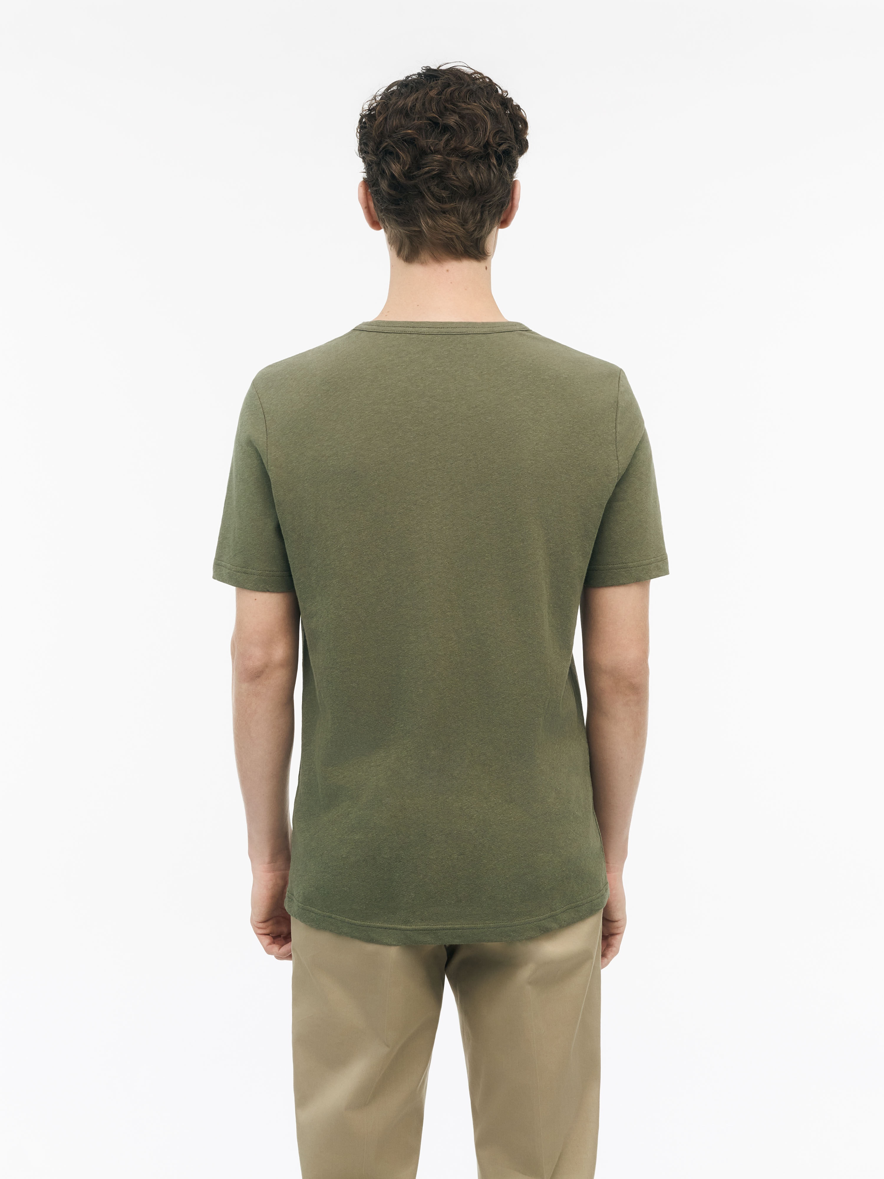 Olaf L Linen Blend T-Shirt - 4