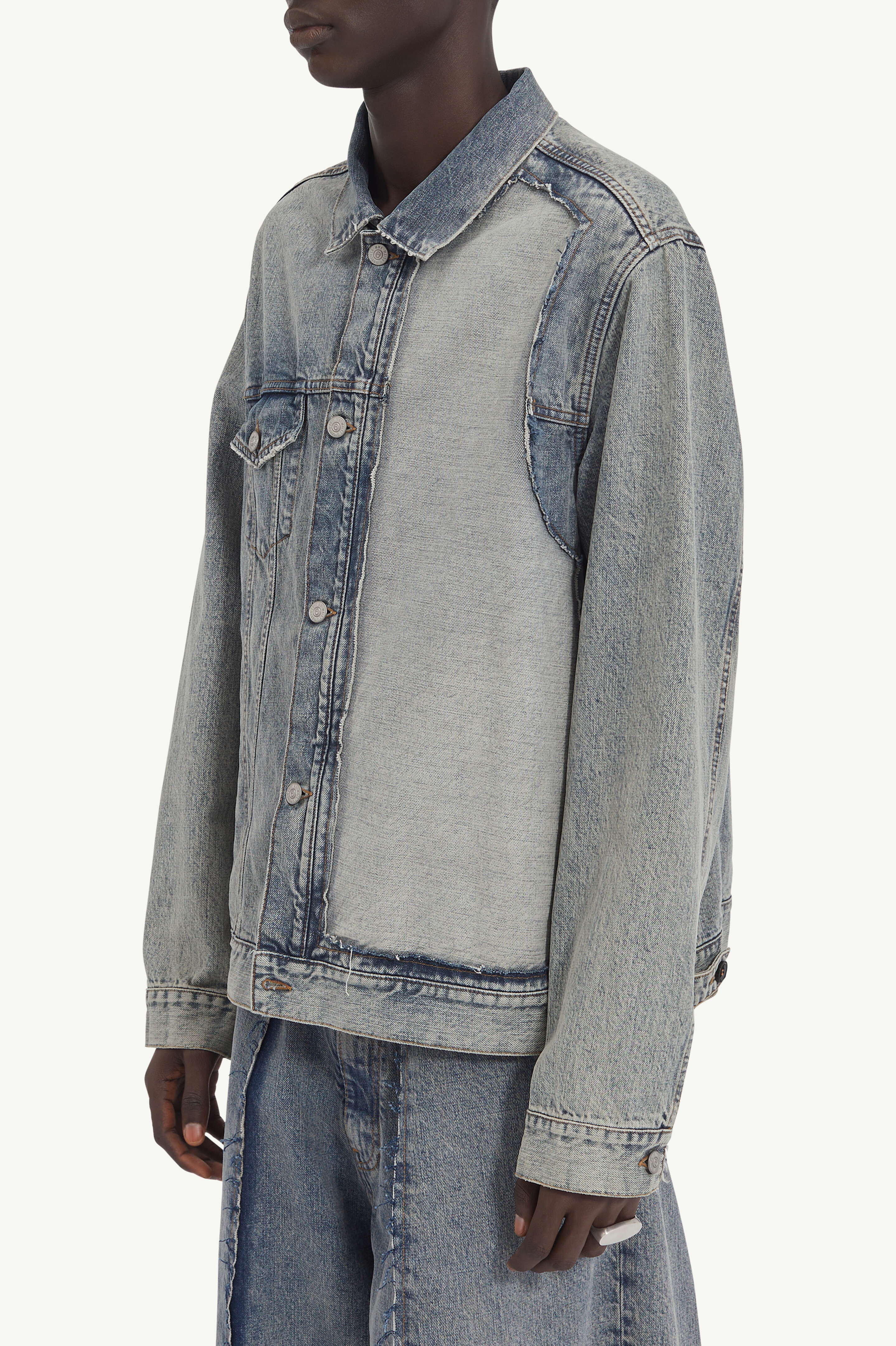 Blue Denim Jacket - 5