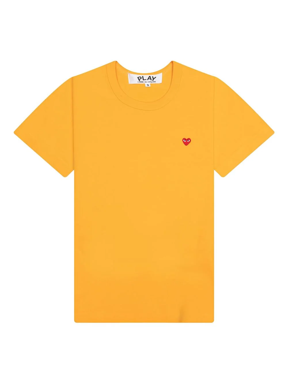 heart-embroidered T-shirt - 1