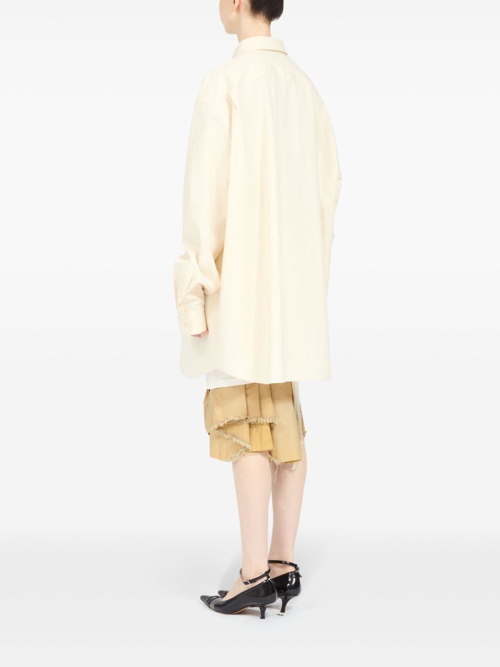 oversized cotton shirt - 6
