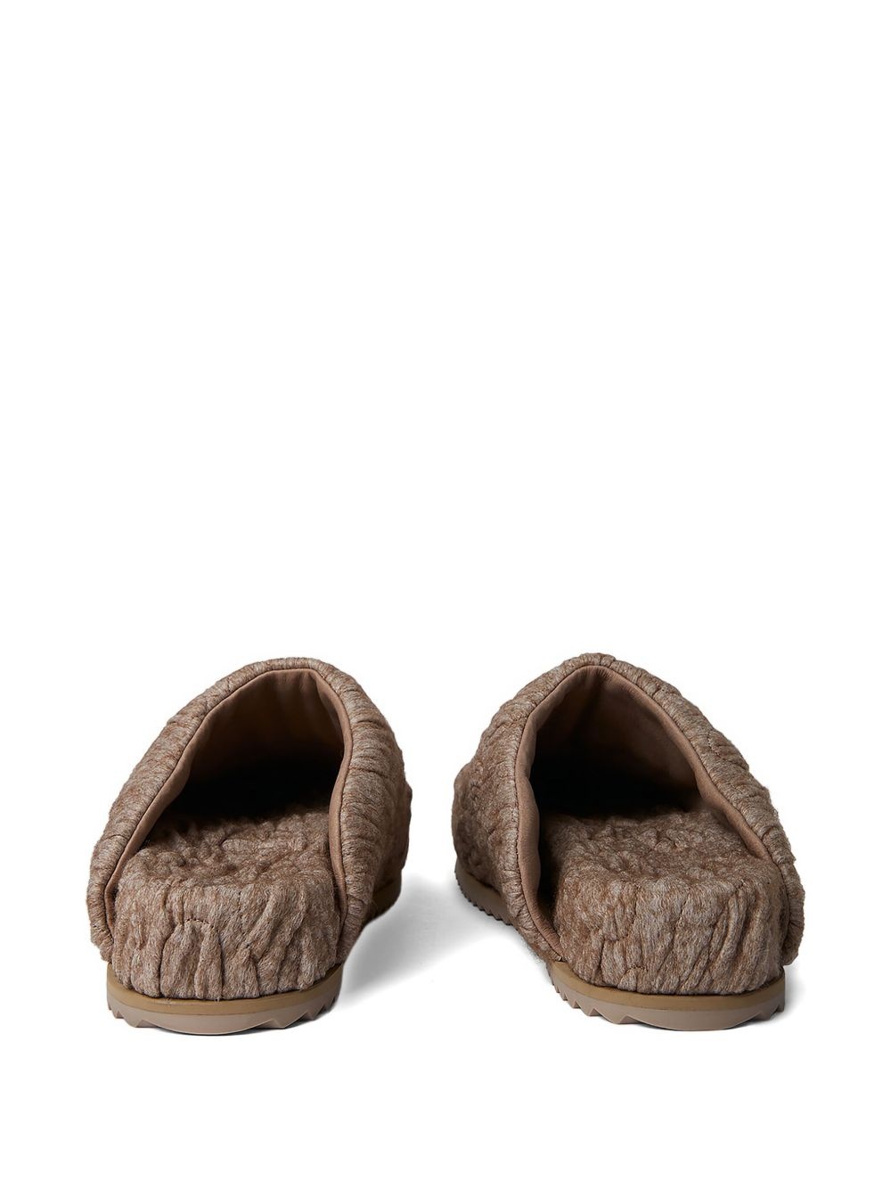 wool-blend mules - 3