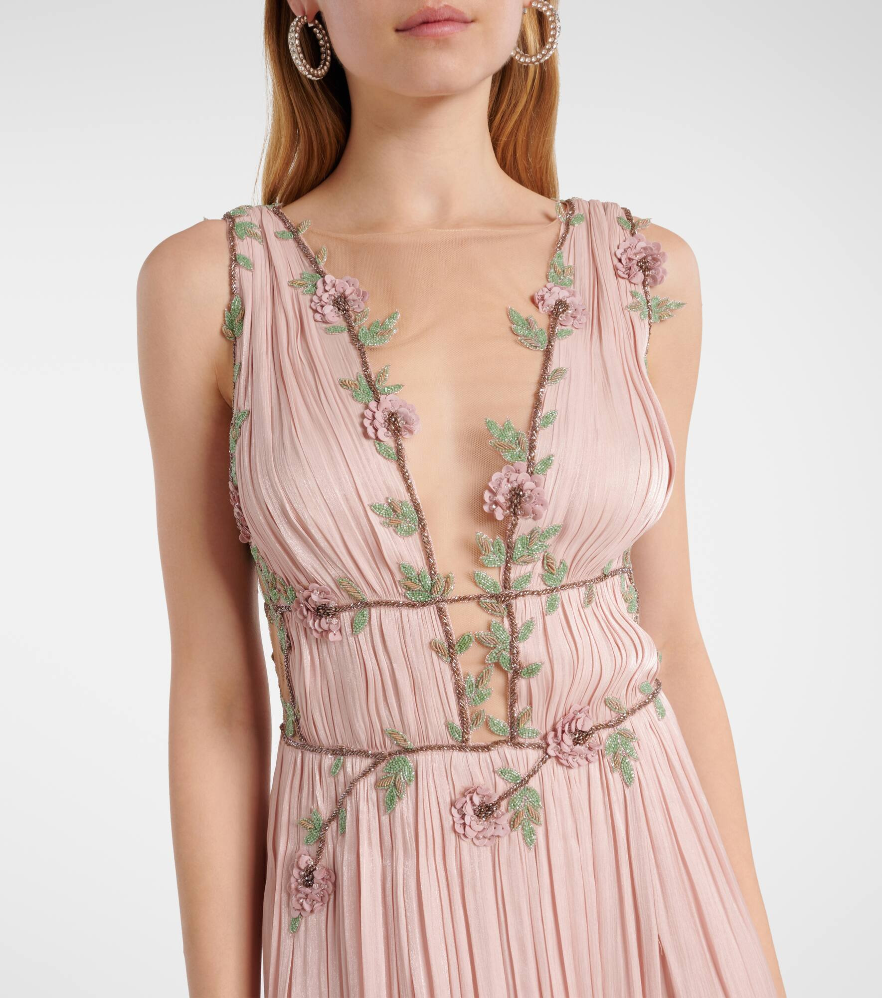 Nalina embellished georgette gown - 4