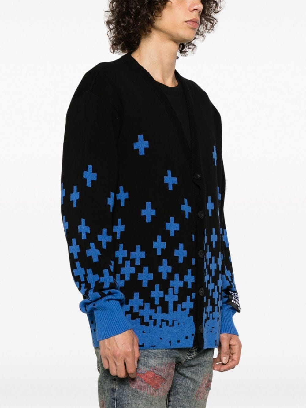 Night Swim cotton cardigan - 3