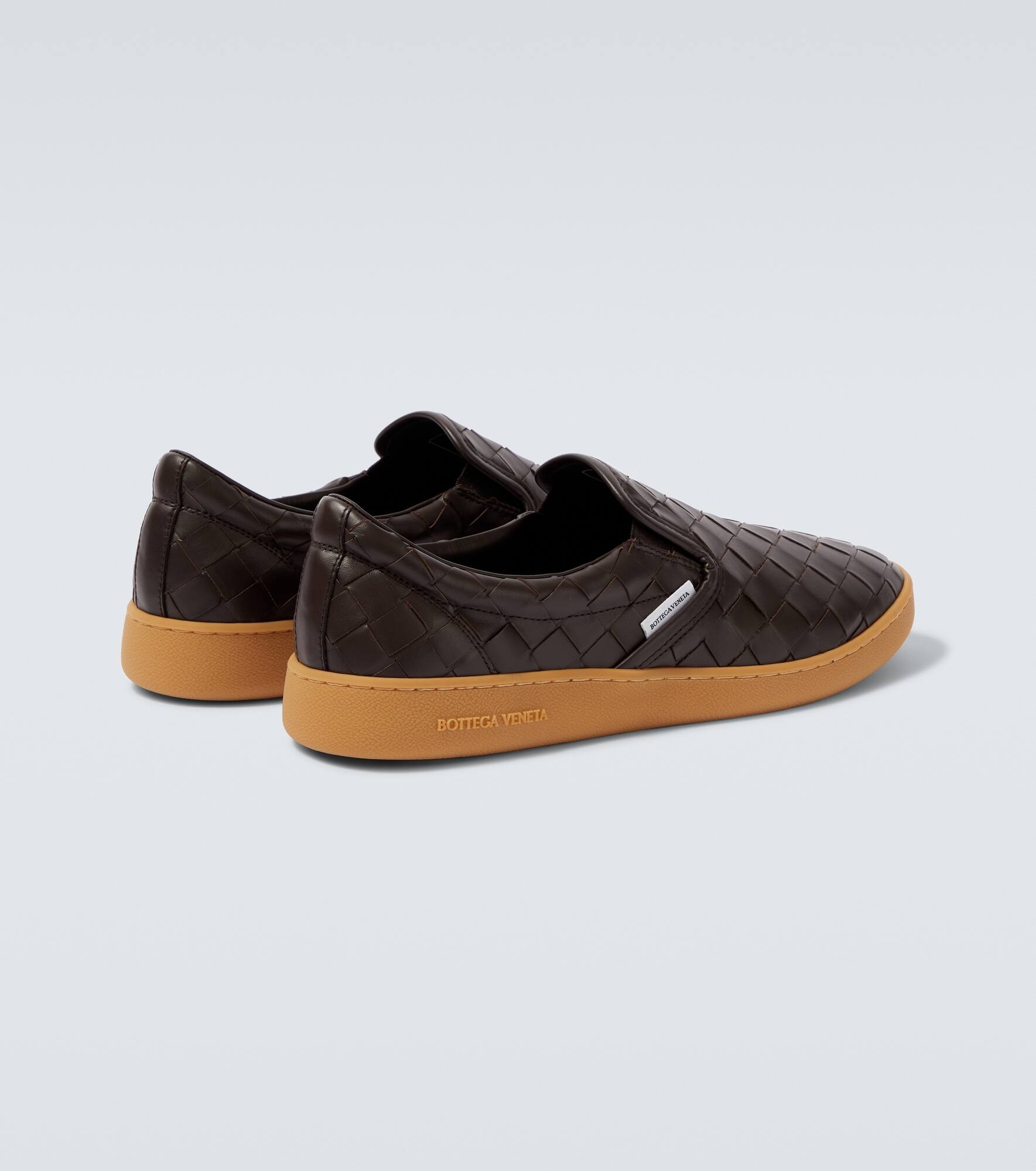 Sawyer leather slip-on sneakers - 6