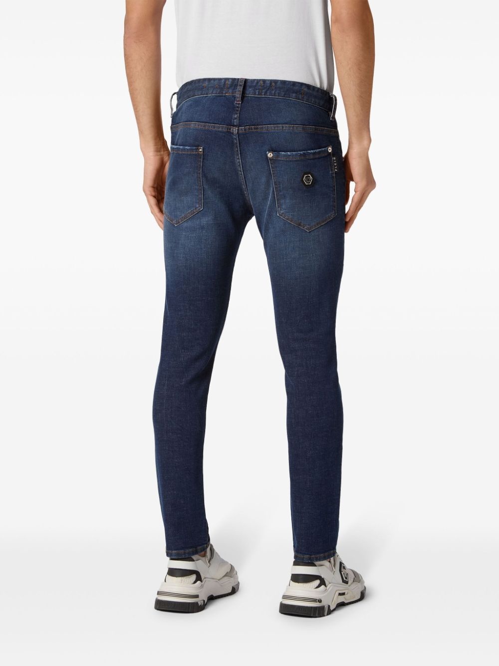 low-rise straight-leg jeans - 5