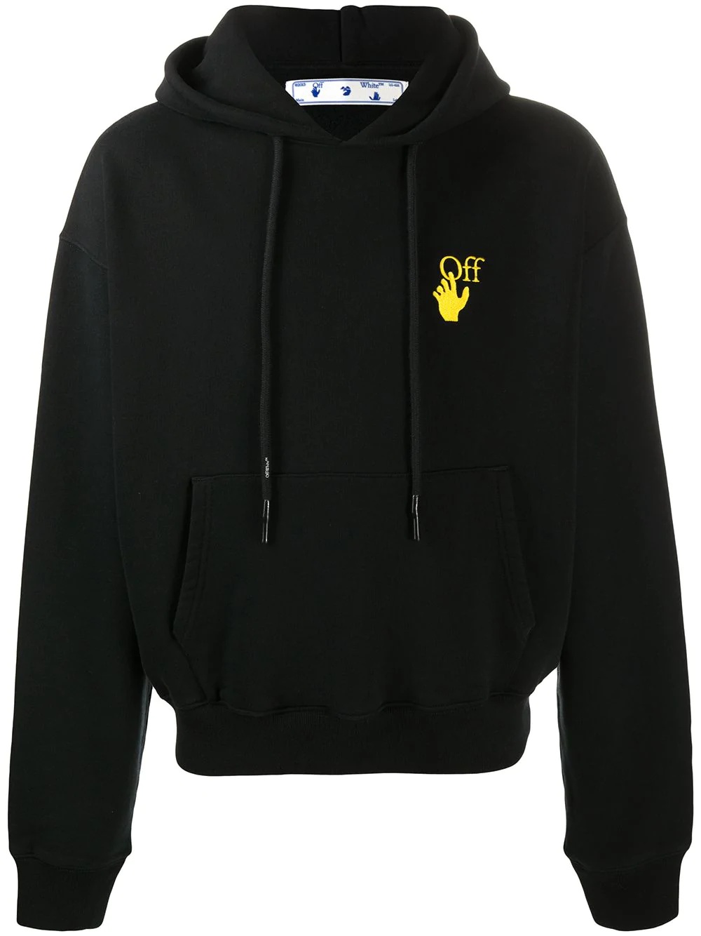 graphic print hoodie - 1