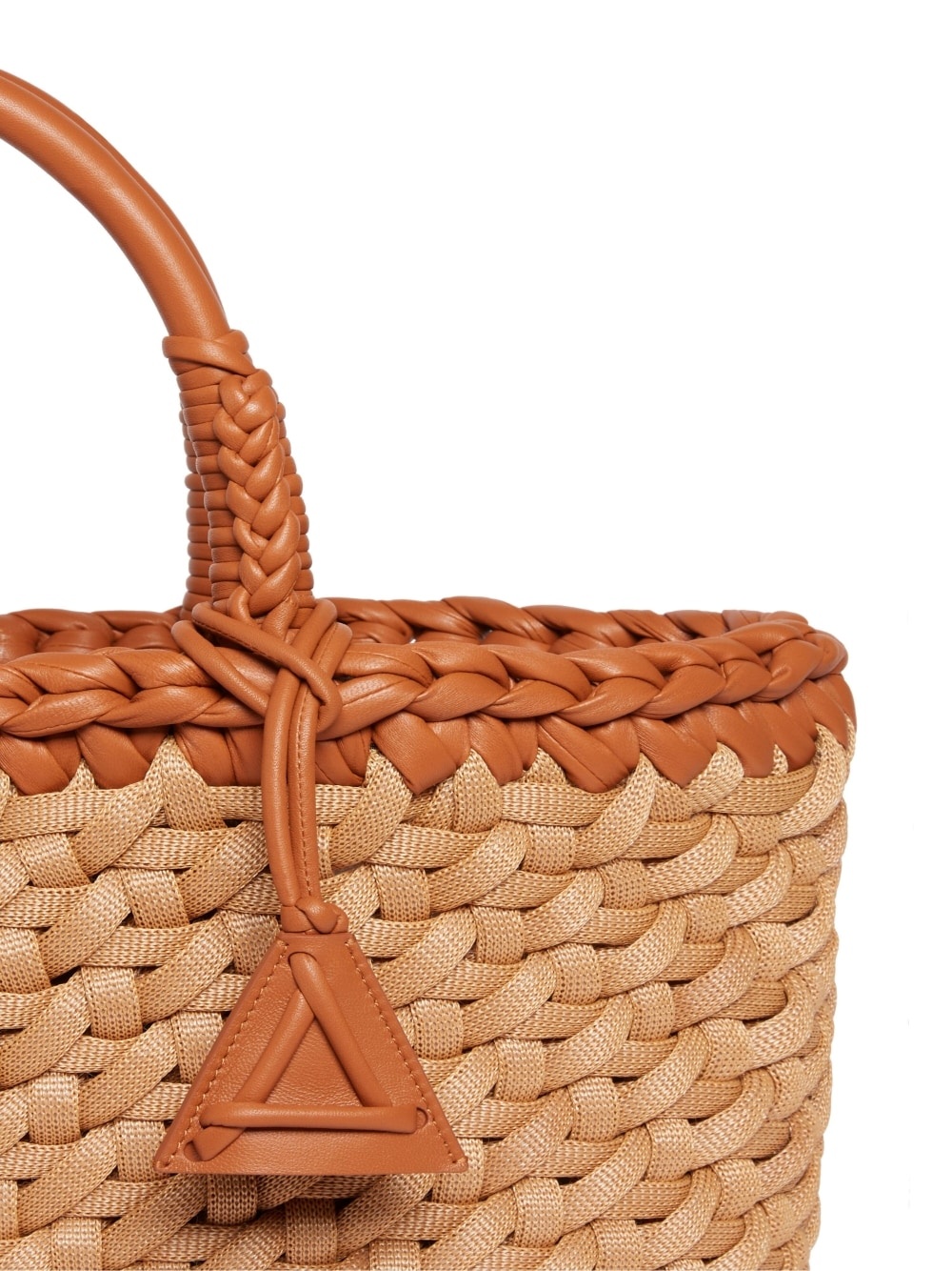 Icon large raffia tote bag - 5