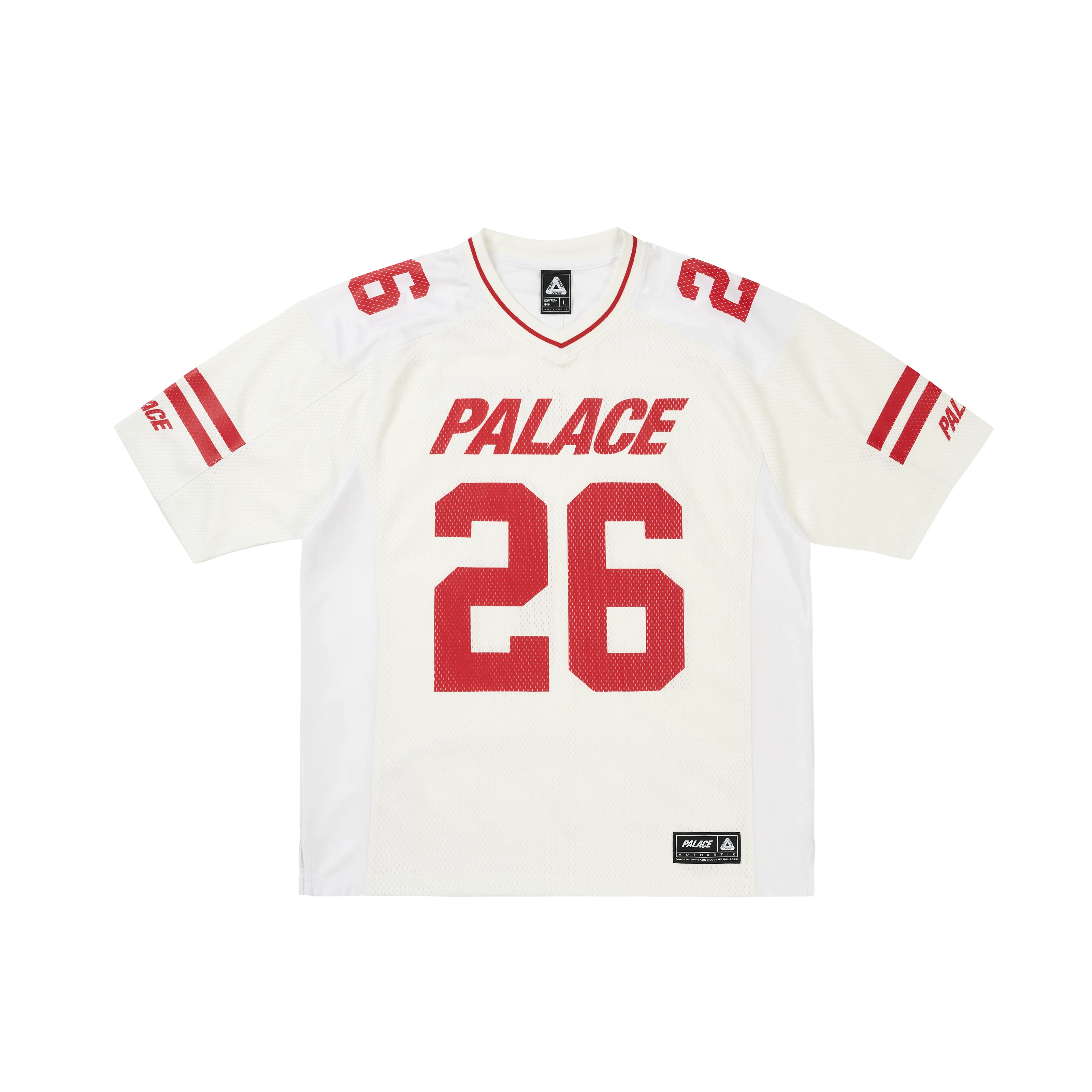 MESH TEAM JERSEY WHITE - 1