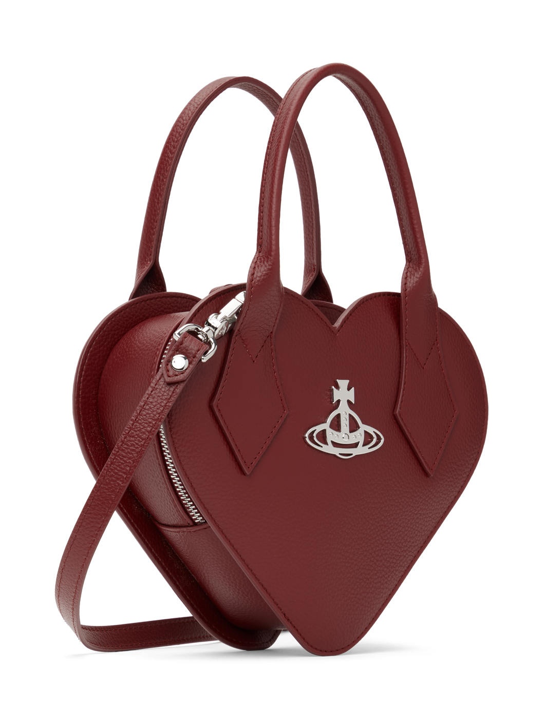 Red Josephine Heart Crossbody Bag - 2