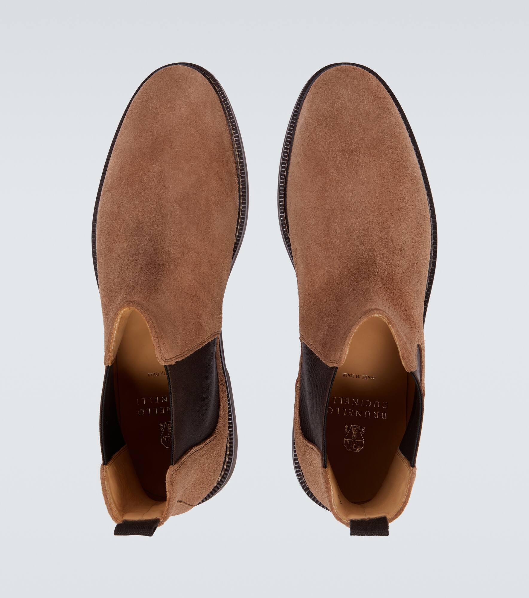 Suede Chelsea boots - 4