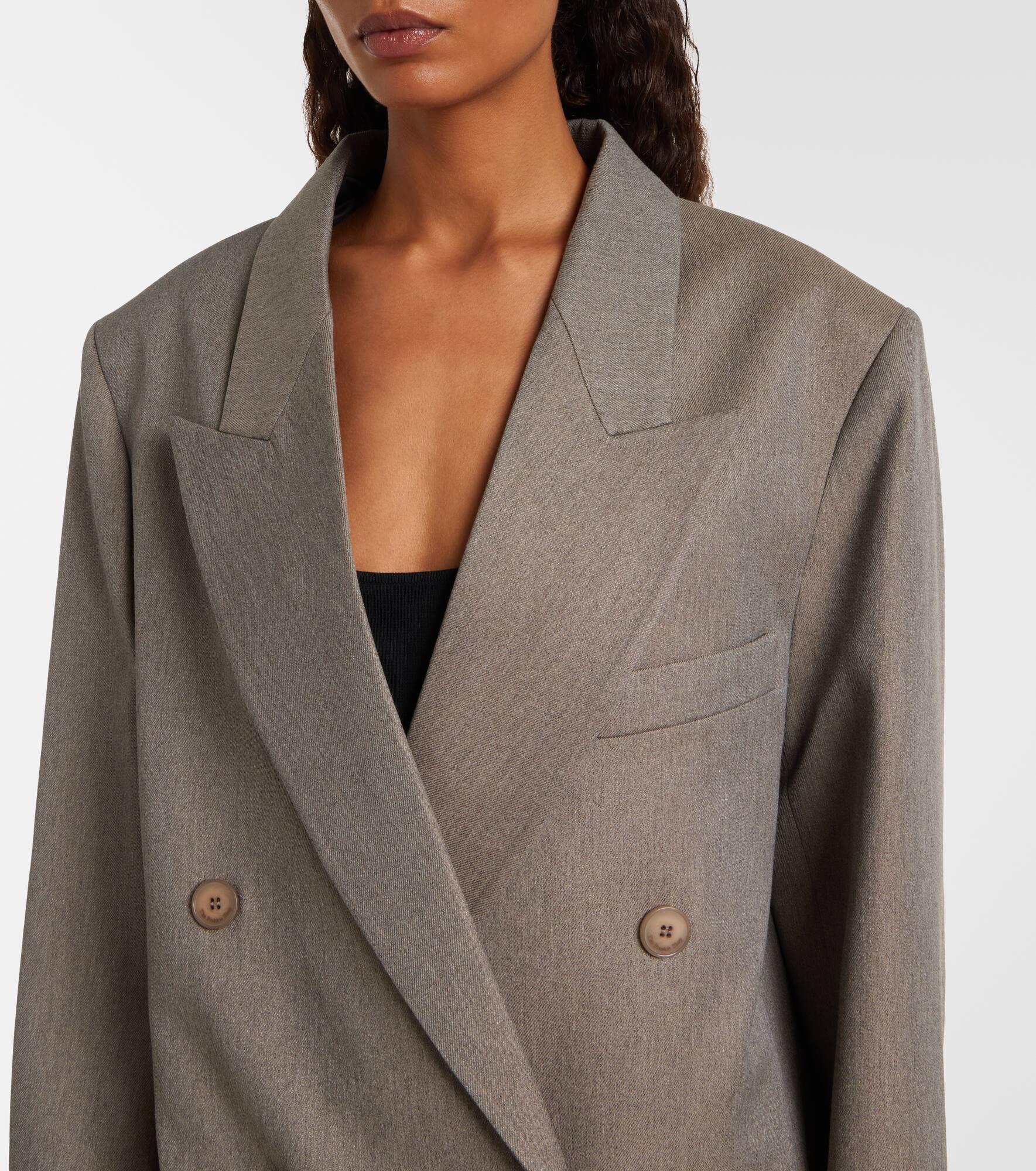 Jane double-breasted coat - 4