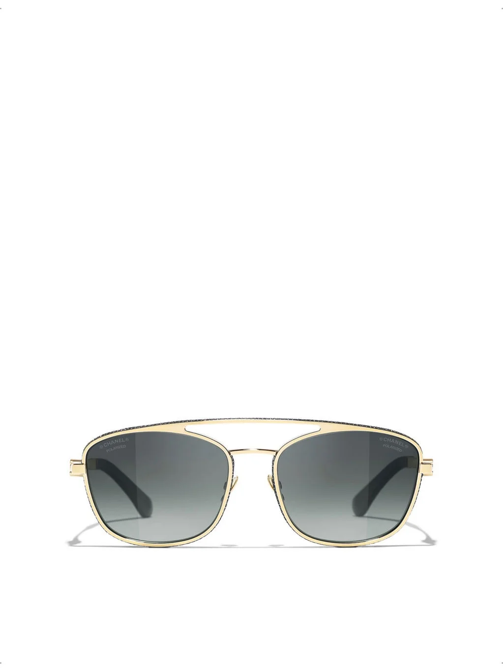 CH4290Q Polarised Pilot-Frame Metal Sunglasses - 1