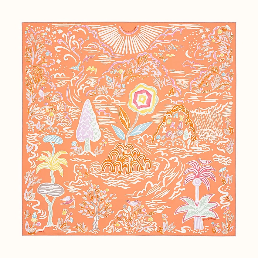 Isola di Primavera scarf 90 - 1