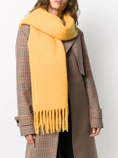 Isabel Marant tassel wide scarf outlook