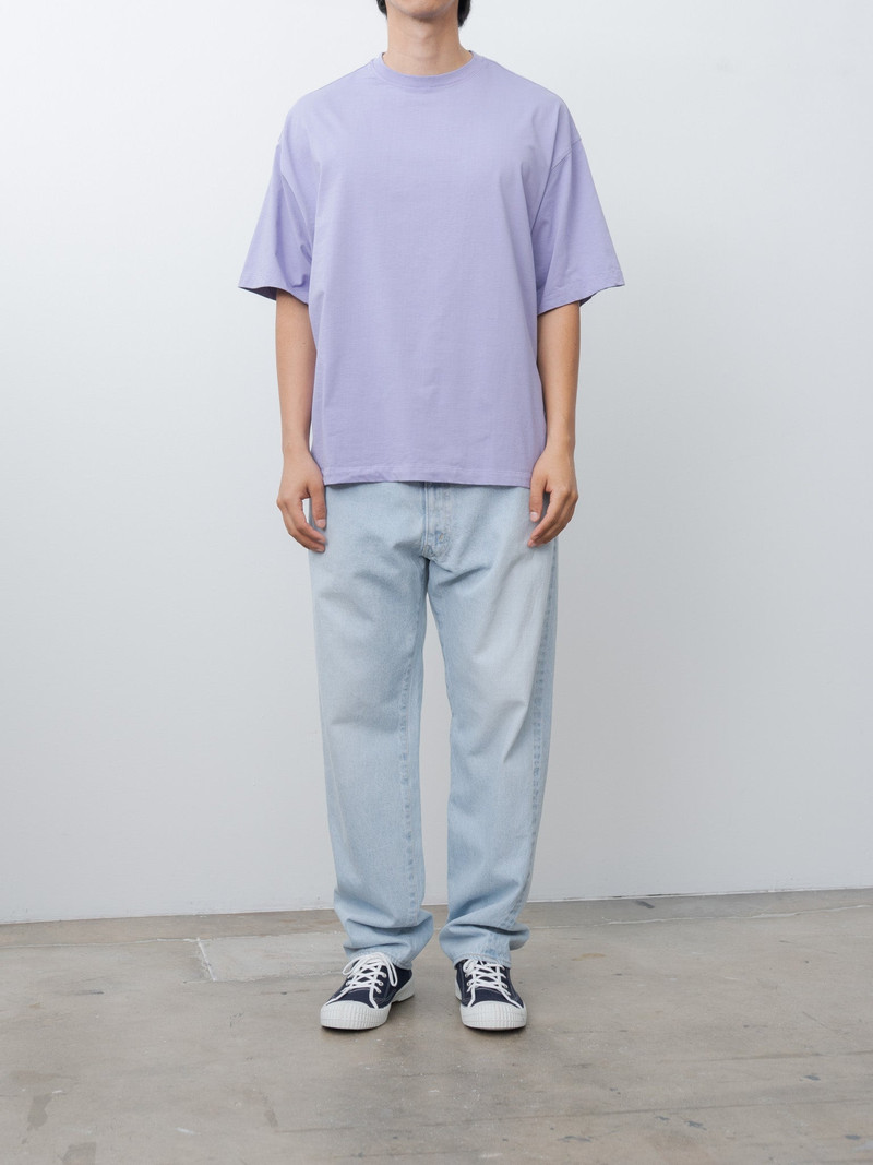 KAPTAIN SUNSHINE 5P Zipper Front Denim Pants - Indigo Ice Wash outlook