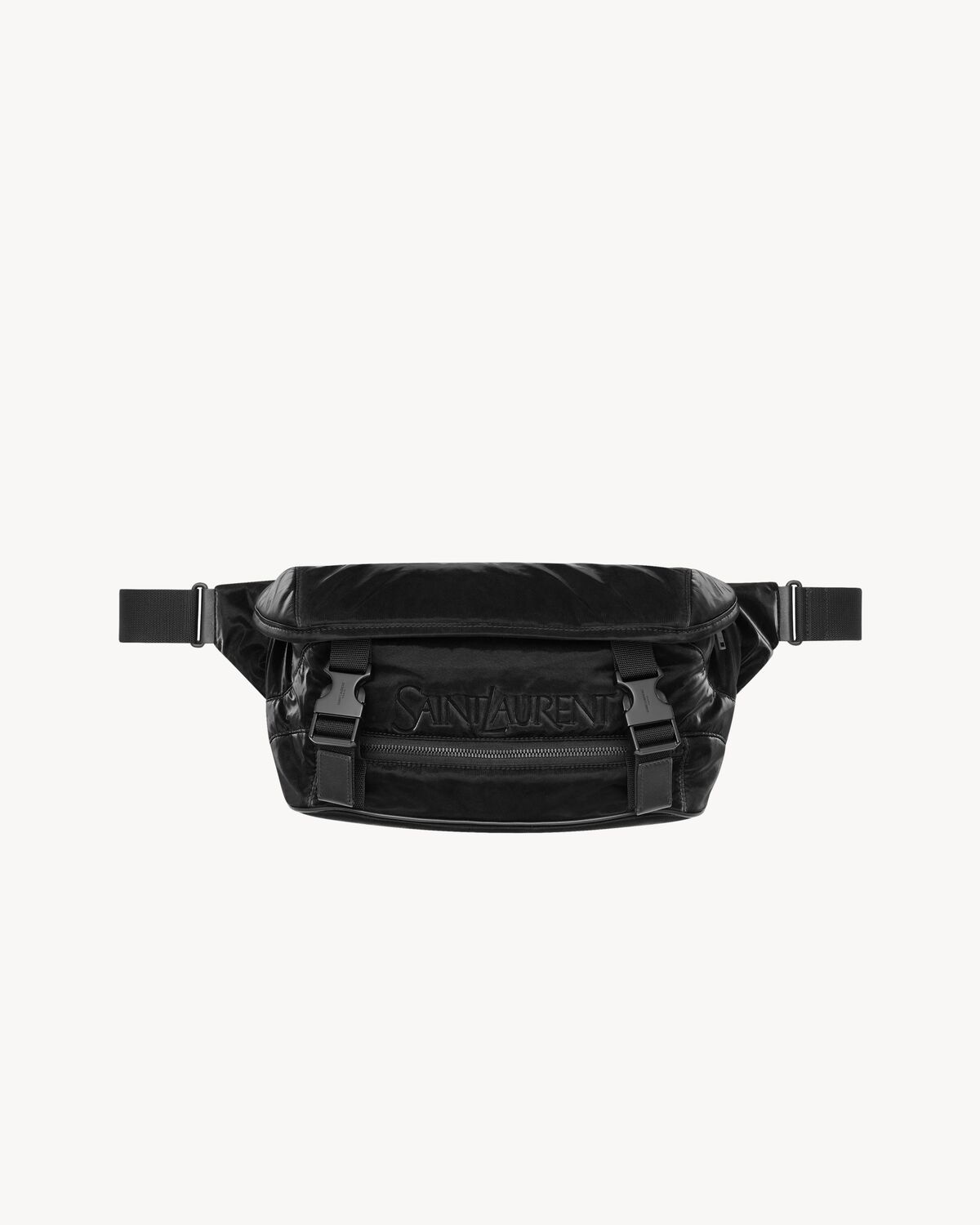 SAINT LAURENT CROSSBODY BAG IN SILKTECH CANVAS - 1