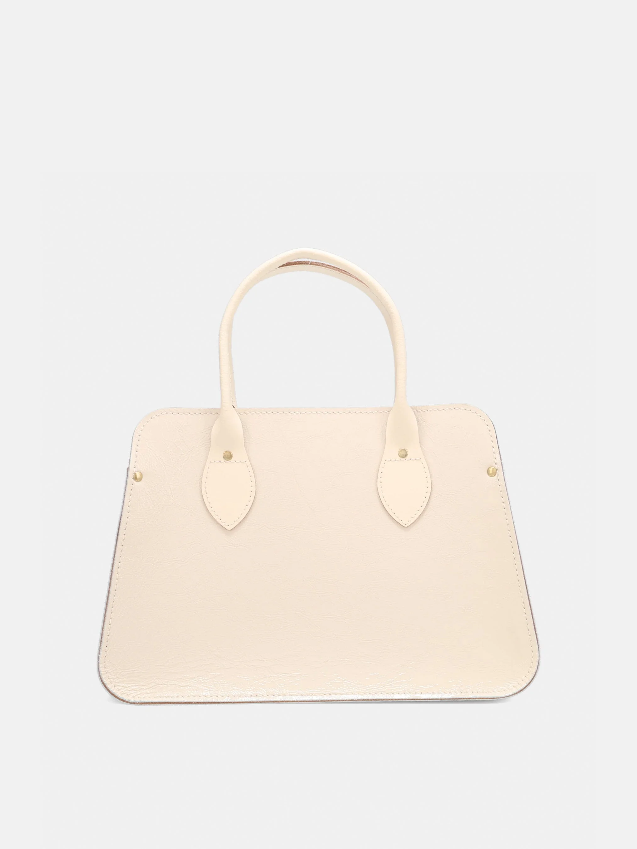 The Mini Work Bag - Vanilla Patent - 1