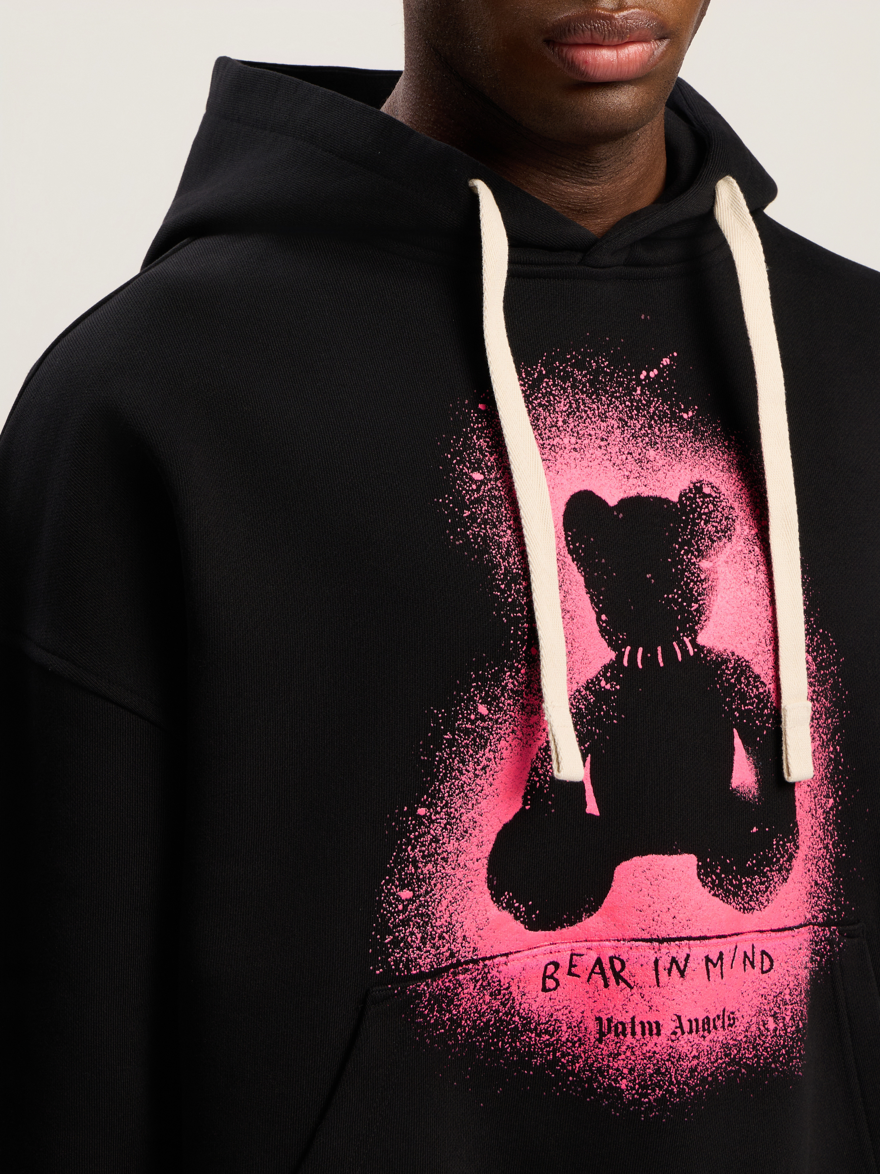 Spray Bear Loose Hoodie - 6