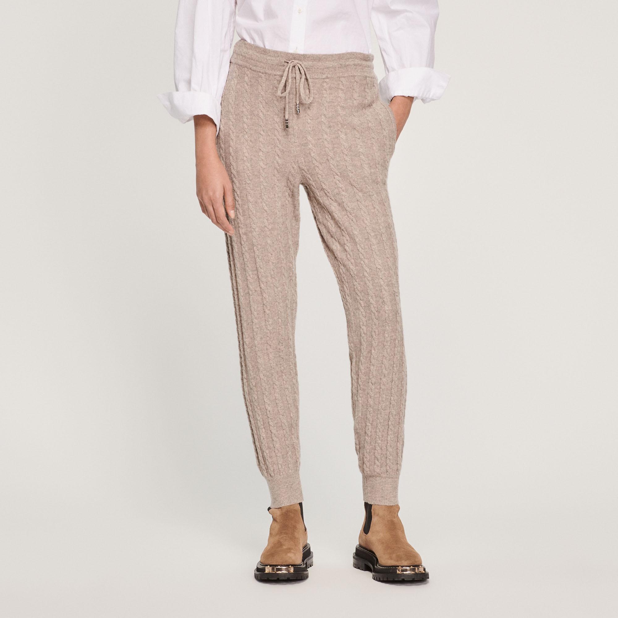 Knitted jogging bottoms - 5