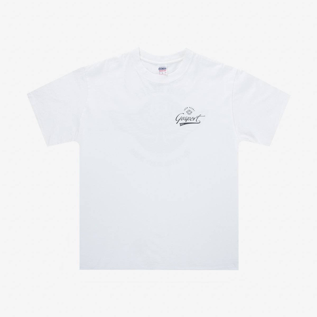 IHPT-24PARTY-WHT 7.5oz Printed "22nd Anniversary" Party Loopwheel Crew Neck T-Shirt - White - 1