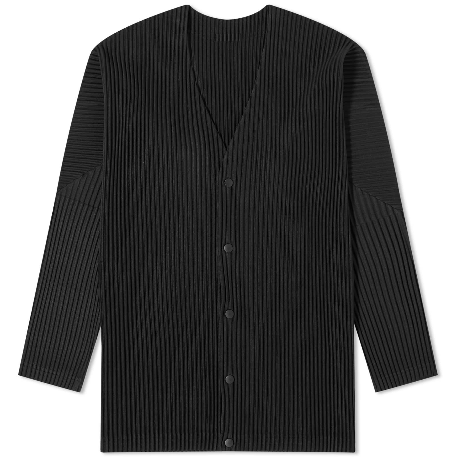 Homme Plissé Issey Miyake Pleated Cardigan - 1