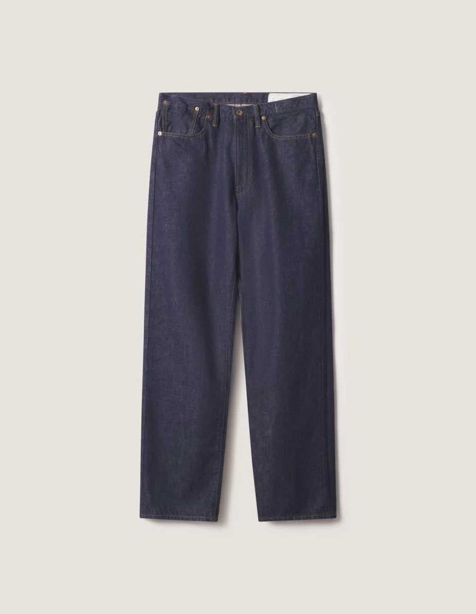 MAISON KITSUNE X KURO SELVEDGE DENIM PANTS - 1