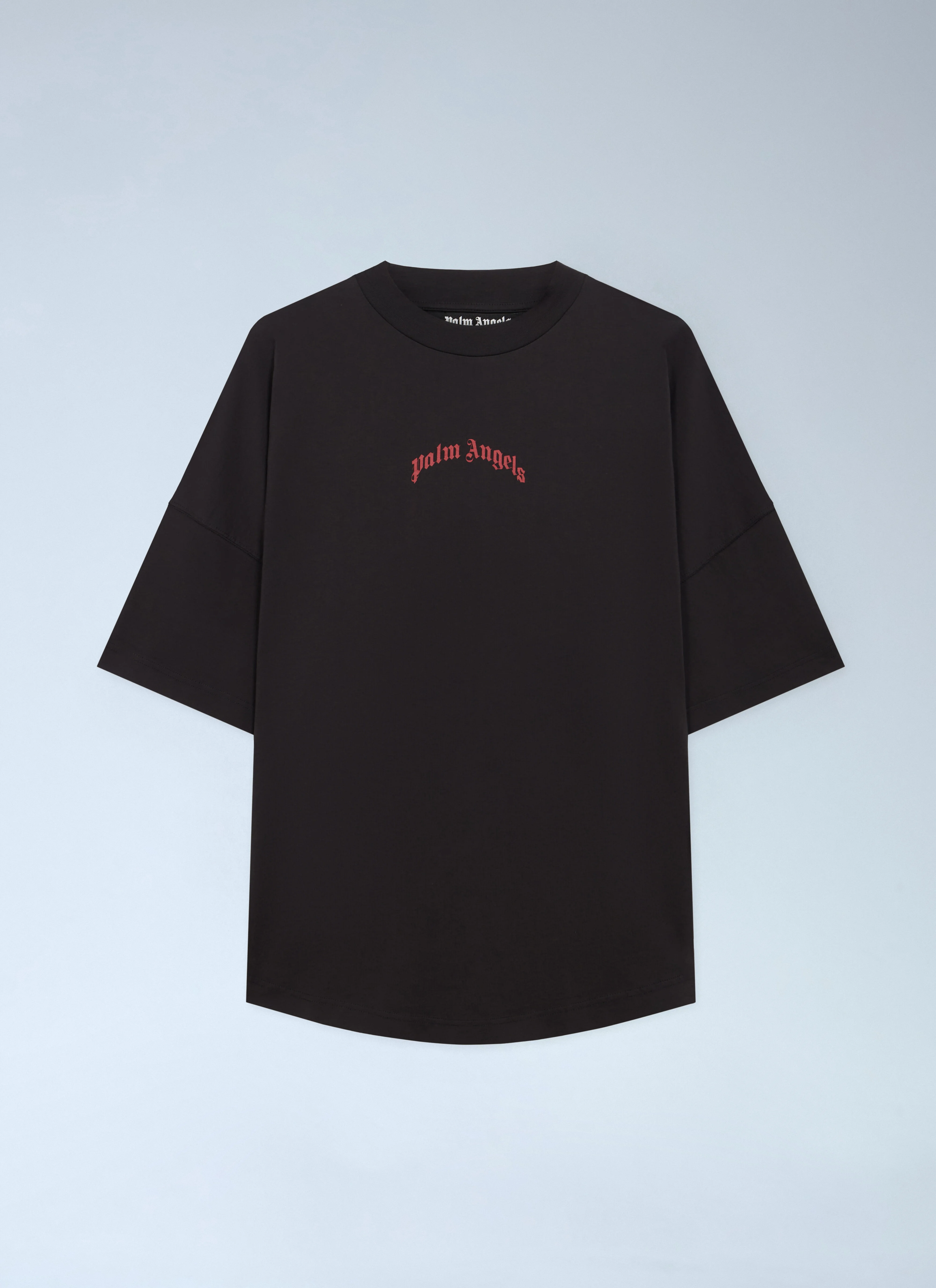 Curved Logo Over T-shirt - 1