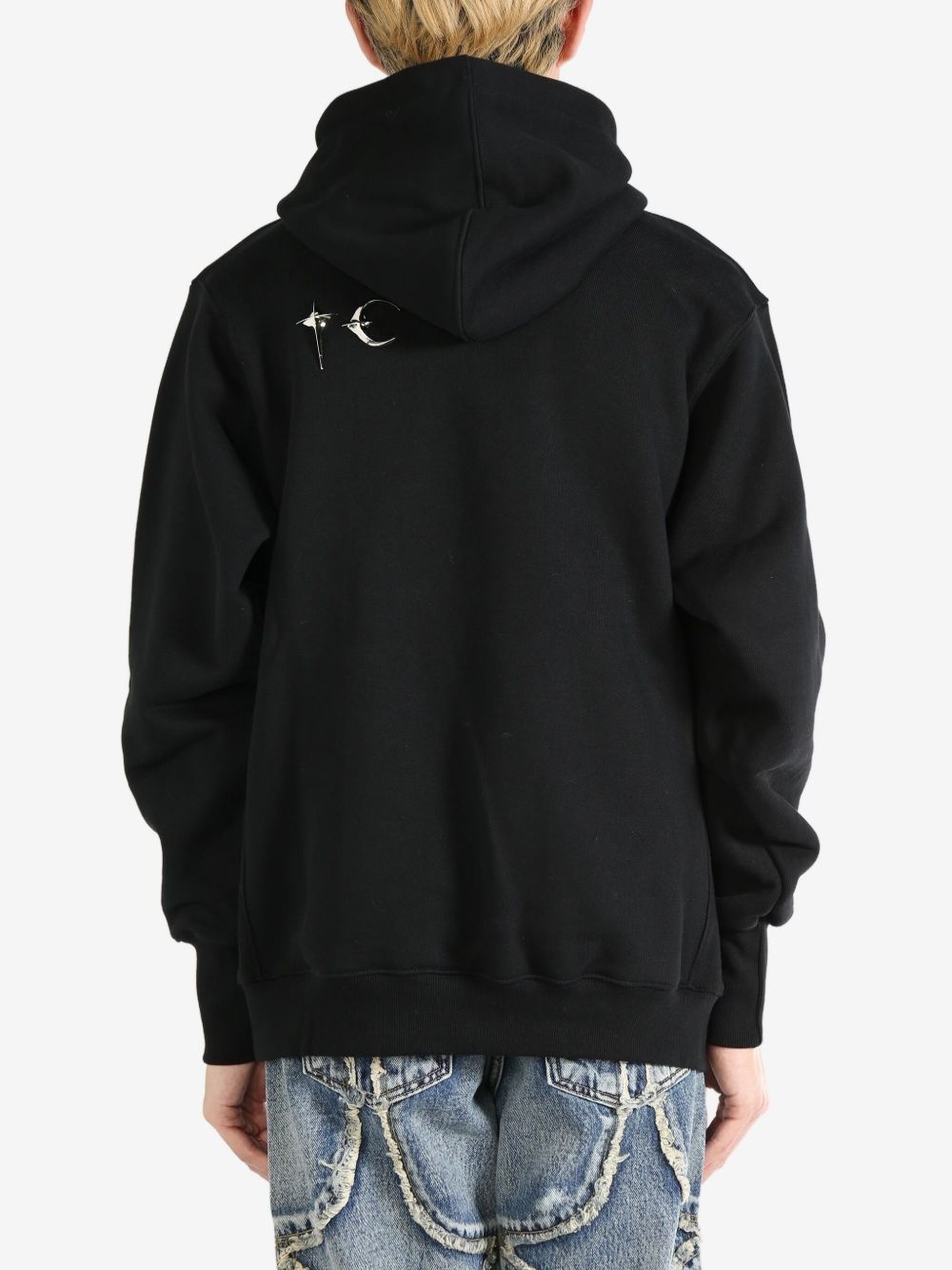 【THUG CLUB】Thug Club Armor Hoodie◆ Thug Club: Black Armor Hoodie | SSENSE