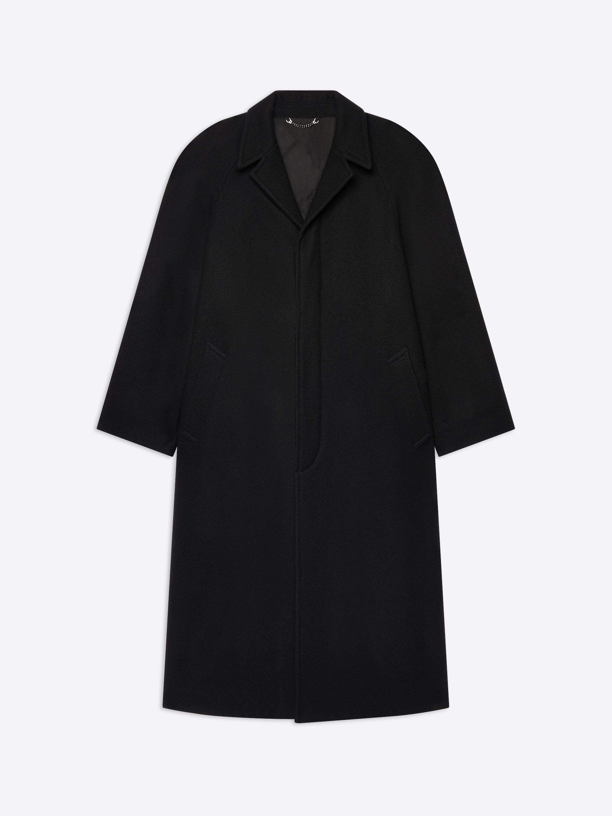 DRIES 残酷 VAN NOTEN Wool raglan coat 23AW