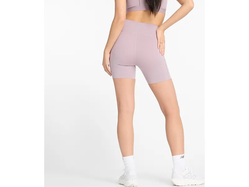 New Balance High Rise Short 6" - 3