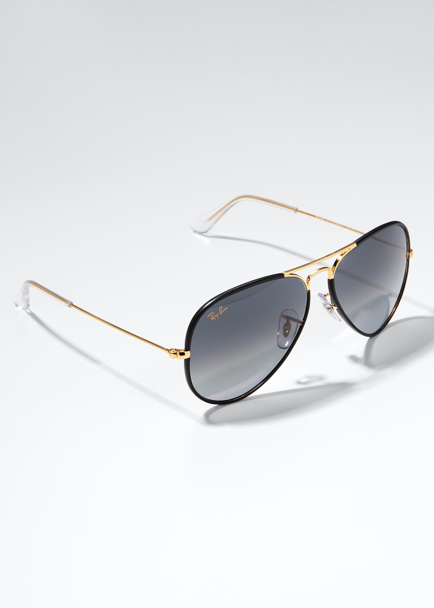 Metal Aviator Sunglasses - 1